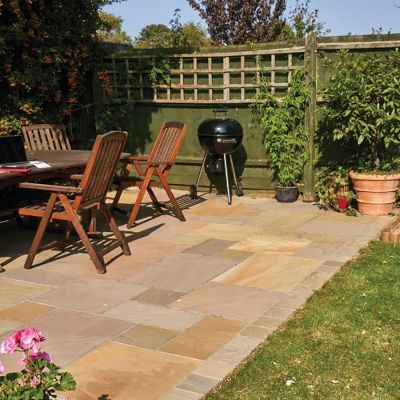 Global Stone Premium Sandstone Paving - Country Buff